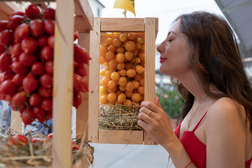 Obraz premium Wunderbare Frau in Italien Pisa