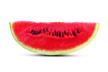 Watermelon on white background