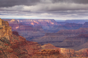 Fototapeta na wymiar Grand Canyon on a fall day