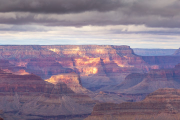 Fototapeta na wymiar Grand Canyon on a fall day