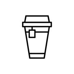 Tea Cup icon vector