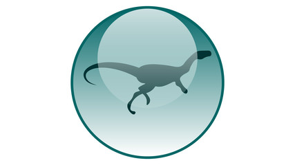 Dinosaur icon vector design. Reptiles icons