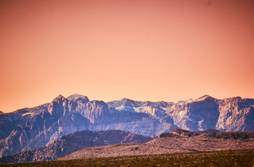 Nevada Desert Landscape