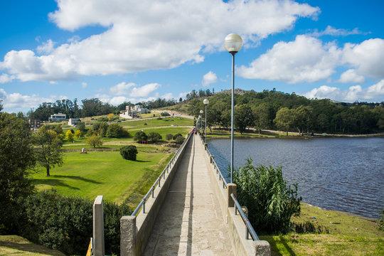 bridge over the river