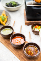 food on the table