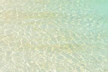 Swimming pool and sunlight reflection