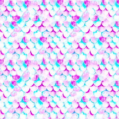 Watercolor orabstract background seamless pattern