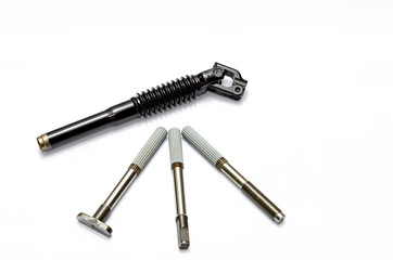 Steering  joint for car isolated on white background