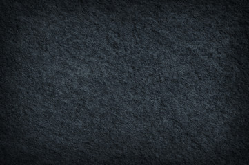 Dark grey black slate background or texture.
