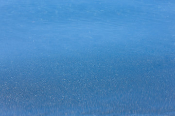 Fototapeta na wymiar blue water blur bokeh background