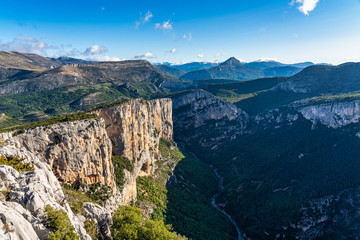 Verdon Gorge, Gorges du Verdon in French Alps, Provence, France