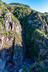Gorges de Daluis or Chocolate canyon in Provence-Alpes, France.