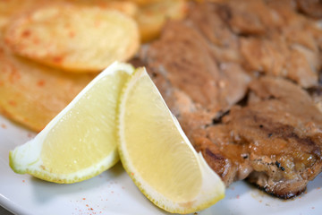 rodajas de limón