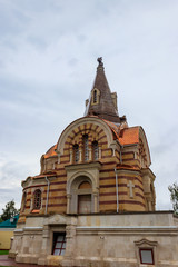 Obraz premium Vysotsky monastery in Serpukhov, Moscow oblast, Russia