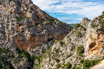 Verdon Gorge, Gorges du Verdon in French Alps, Provence, France