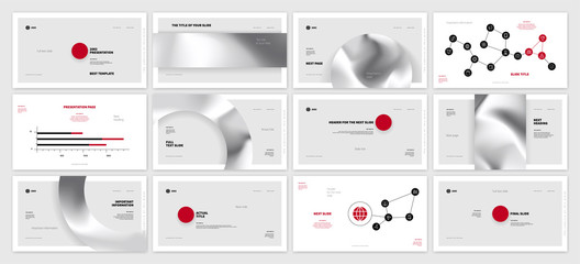 Presentation template design