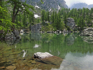 Lac Vert de Fontanalba, Vallée des Merveilles