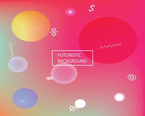 Soft color gradient background.