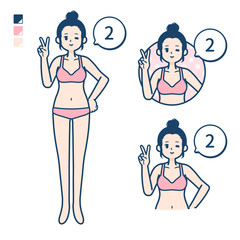 simple underwear woman_Counting as 2