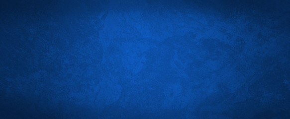 Dark elegant blue marbled background with black vignette border and old distressed vintage grunge texture illustration - obrazy, fototapety, plakaty