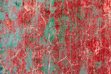 Texture of a concrete wall with cracks and scratches which can be used as a background