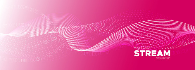 Glow Particle Background. Matrix Vector. White 