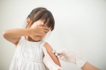 Obraz na płótnie Canvas Vaccine testing