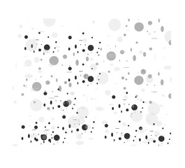 Oberflächendesign weiß-grau-schwarz mit runden Formen