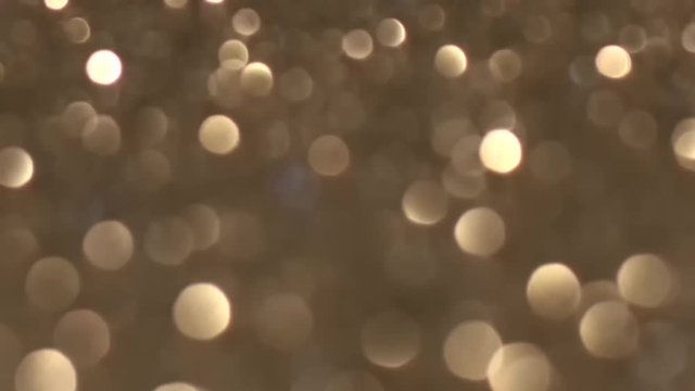 beautiful festive shiny video with shimmering gold sequins 
