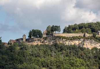Fototapeta premium The gardens of the Jardins de Marqueyssac in the Dordogne region of France