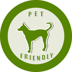 Pet Friendly Sign