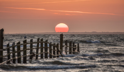 sonnenaufgang am meer