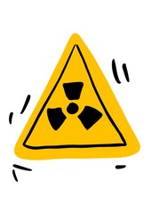 Obraz premium Alert, Danger, Warning, Sign Business Logo Template. Flat