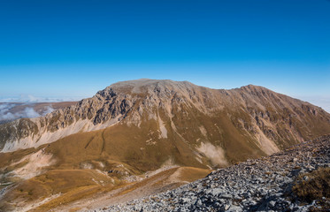 Caucasus Mountains in autumn