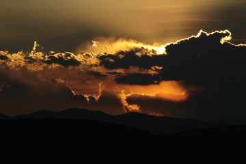 atardecer
