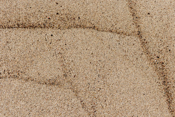Sand texture as background.