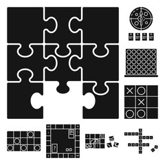 Isolated object of leisure and rivalry symbol. Collection of leisure and concept stock symbol for web.