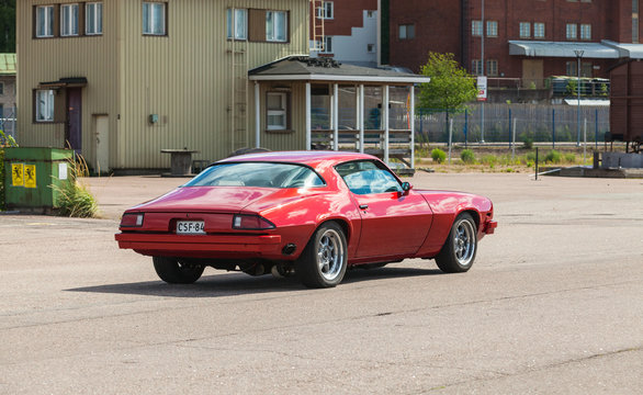  Red 1976 Chevrolet Camaro Sport