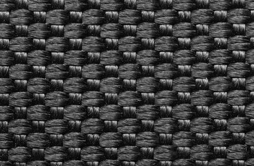 Macro Photo of Black Nylon Texture for Background