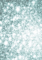 blue christmas background with snowflakes