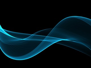 Abstract Business Soft Blue Wave Template Brochure Flyer Background