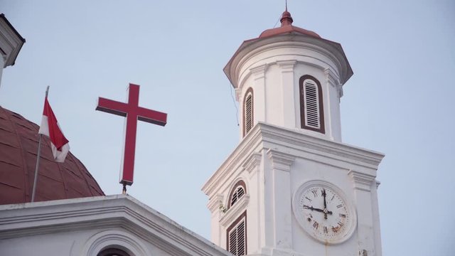 Gereja Blenduk takes place at Semarang city, Indonesia. an old building that become an icon for years.