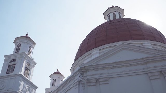 Gereja Blenduk takes place at Semarang city, Indonesia. an old building that become an icon for years.
