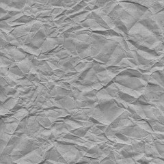 VINTAGE GREY CRUMPLED PAPER TEXTURE