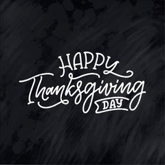 Obraz premium Set with lettering quotes for Thanksgiving Day. Typographic design. Greeting card and poster or print template. Autumn concept illustrations. Vector