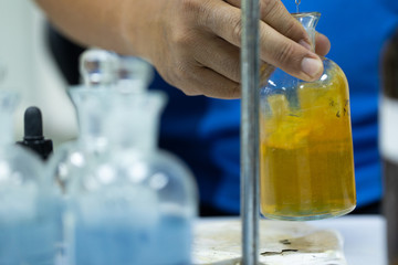 Analysis of Dissolved Oxygen(OD),BOD and Alkalinity in Laboratory.