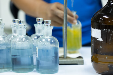 Analysis of Dissolved Oxygen(OD),BOD and Alkalinity in Laboratory.