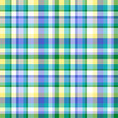 Seamless multicolored pattern. Checkered texture. Geometric colored texture with stripes. Print for fabrics