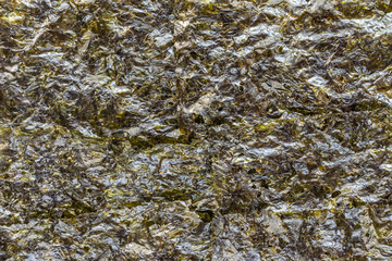 Japanese seaweed nori chips background
