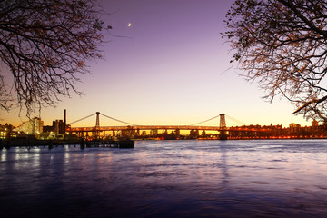 Fototapeta premium Manhattan after sunset